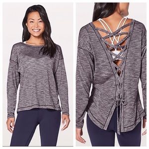 Lululemon | Laced With Intent Purple Long Sleeve